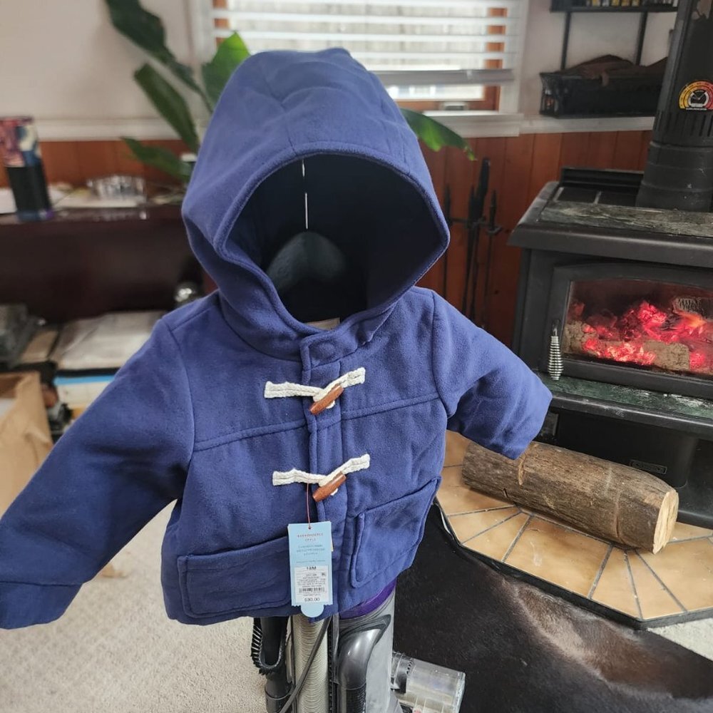 Solid Navy-Blue Jacket - Cat & Jack 18M